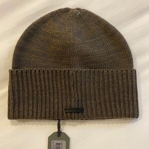 All Saints Marled Beanie Light Khaki Beanie